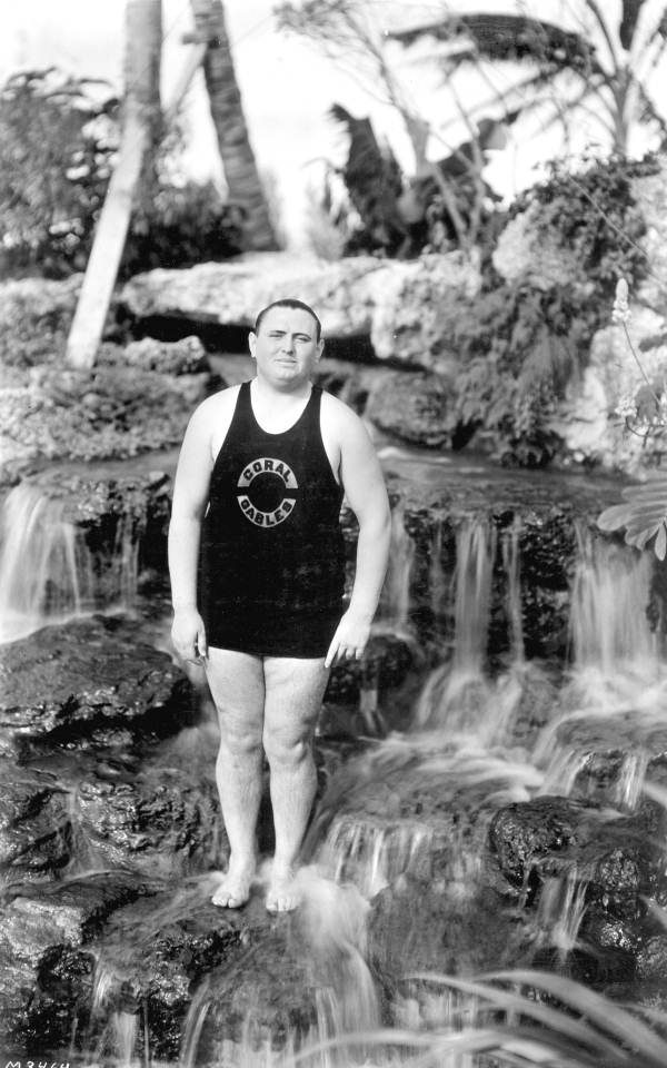 Lifeguard at venetian pool - Coral Gables, Florida