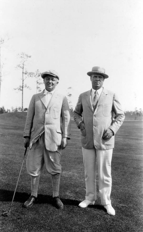 Golfers on the Miami Biltmore Hotel golf course - Coral Gables, Florida