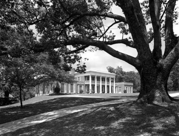 Exterior view of the new Florida Governor's Mansion - Tallahassee, Florida.