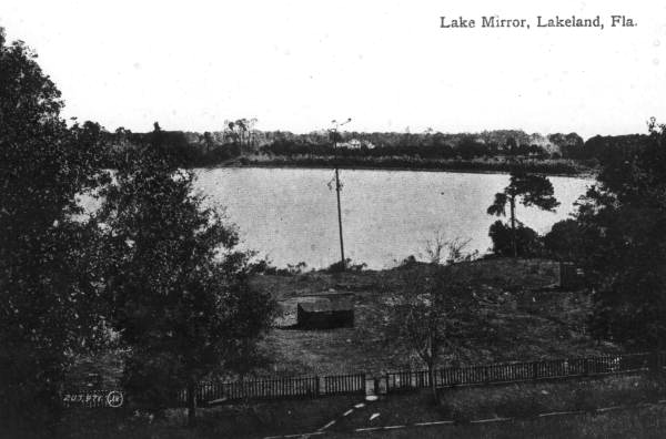 View of Lake Mirror - Lakeland, Florida