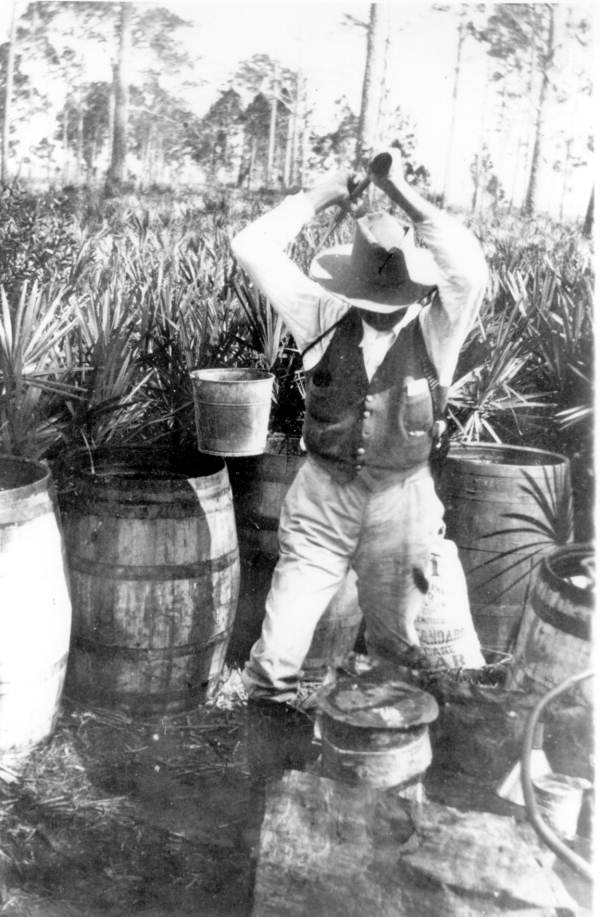 Destruction of a still - Polk County, Florida