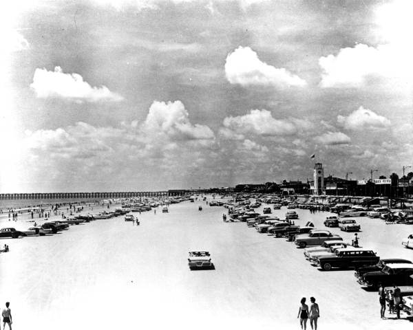 View of the beach - Jacksonville Beach, Florida.