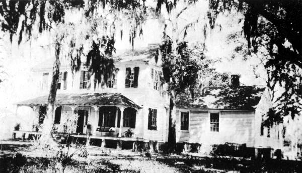 Home of Joel Tucker known as "Tucker Hill" - Jefferson County, Florida