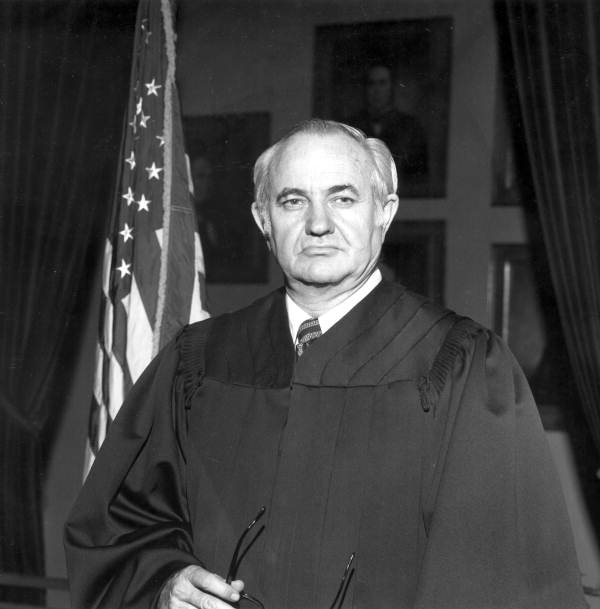 Portrait of Supreme Court Chief Justice Ben F. Overton of Pinellas County - Tallahassee, Florida.