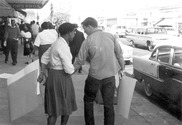 Boycott and picketing of downtown stores - Tallahassee, Florida.