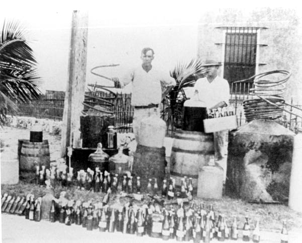 Confiscated moonshine equipment - Collier County, Florida