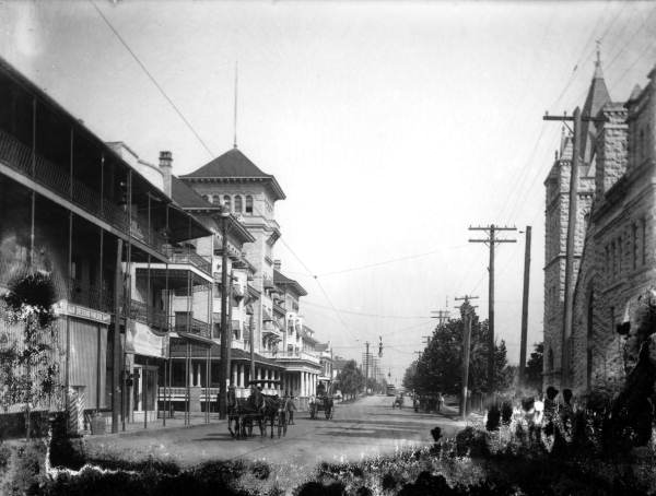 Street scene - Jacksonville, Florida.