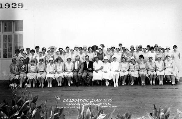Graduating class of nurses - Miami, Florida.
