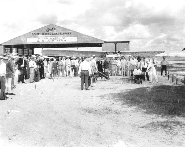 Groundbreaking at Municipal Airport - Miami, Florida