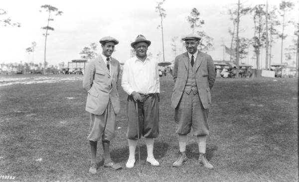 Golfers on the Miami Biltmore Hotel golf course - Coral Gables, Florida
