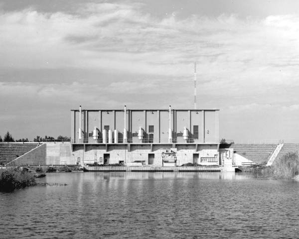 Flood control district pumping station S3 - Lake Harbor, Florida.