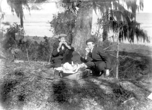 Boys on a picnic - Jacksonville, Florida.