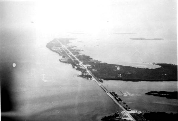 Aerial view of Windley and Upper Matecumbe keys