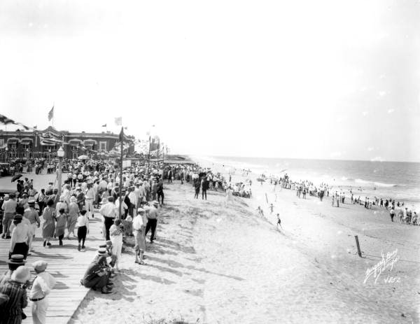 Boardwalk at the beach - Melbourne, Florida.