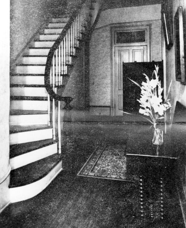 Stairway in the house of Captain J.J. Dickison - Ocala, Florida