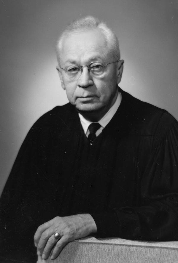 Portrait of Supreme Court Chief Justice Elwyn Thomas - Tallahassee, Florida.