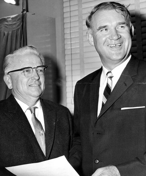 Earl Faircloth announcing candidacy for Florida Attorney General - Tallahassee, Florida.