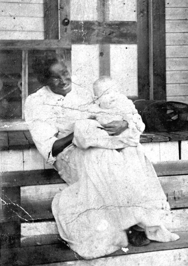 "Nepsy" holding Joe Hembry.