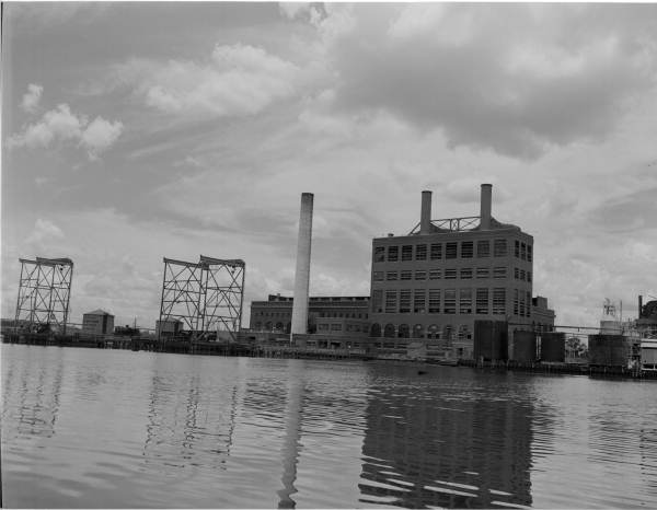 Municipal power plant..