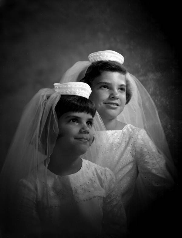 Confirmation portrait of Vince Garcia's daughters - Tallahassee, Florida.