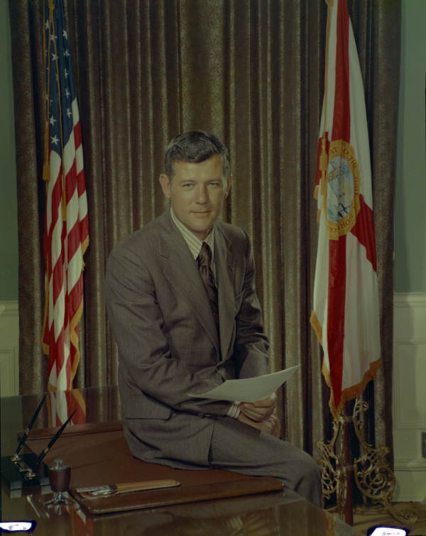 Portrait of State Treasurer Tom O'Malley - Tallahassee, Florida.