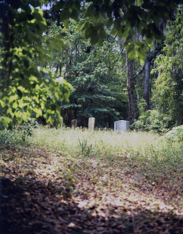 Cemetery at The Grove in Tallahassee, Florida.