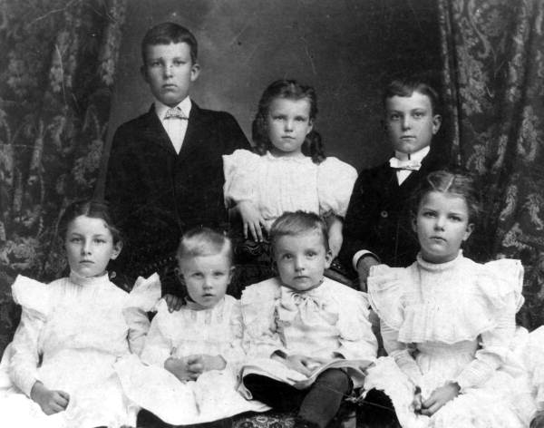 Portrait of the Carter children - Tallahassee, Florida.