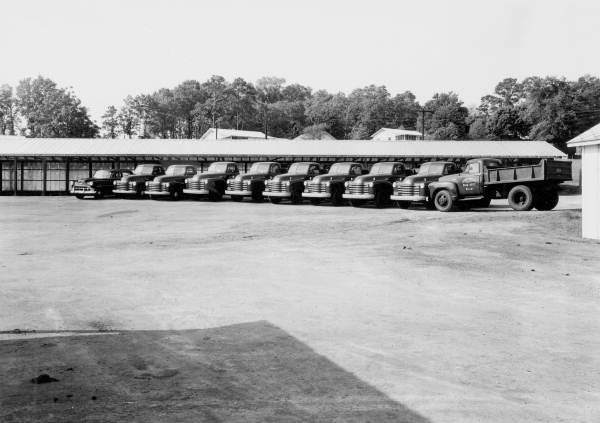 Leon County fleet of trucks - Leon County, Florida