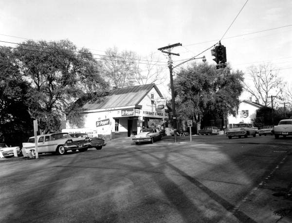 View of Tuckers Service Station
