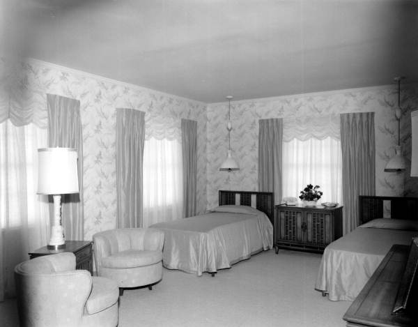View of the W.E. Leach's bedroom - Leon County, Florida