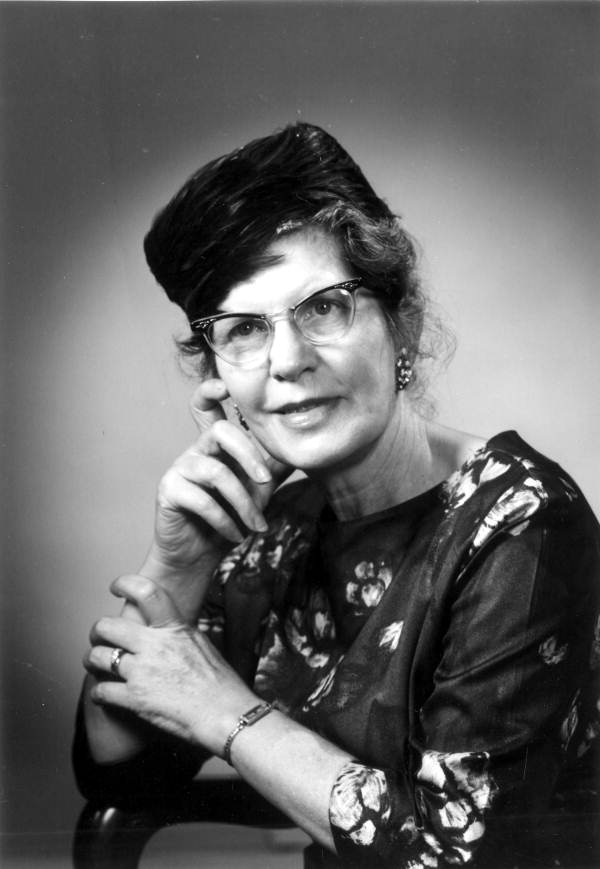 Portrait of Claribel Jett.