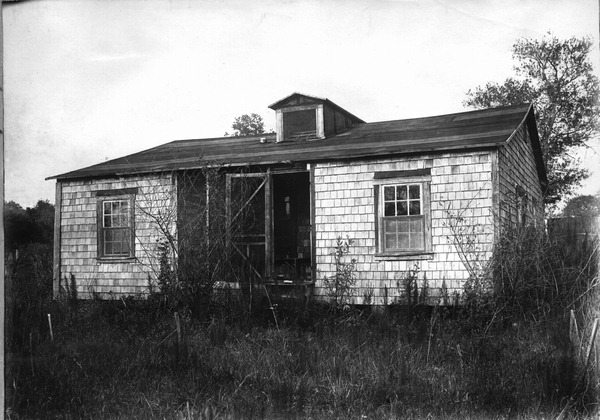 Abandoned Indian mission building
