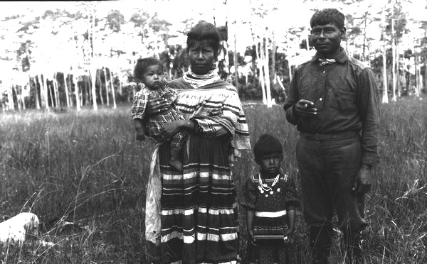 Seminole Josie Billie and family