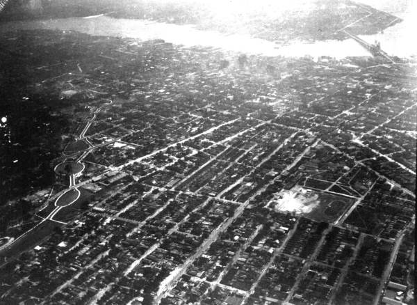 Aerial view of Jacksonville.
