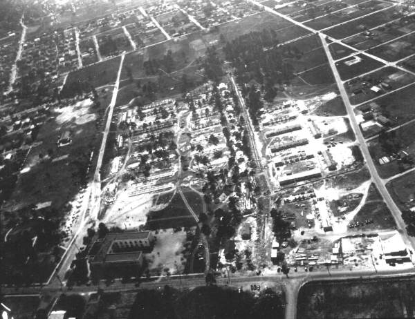 Aerial view of Jacksonville.