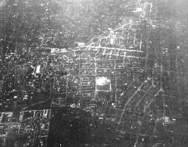 Aerial view of Jacksonville.