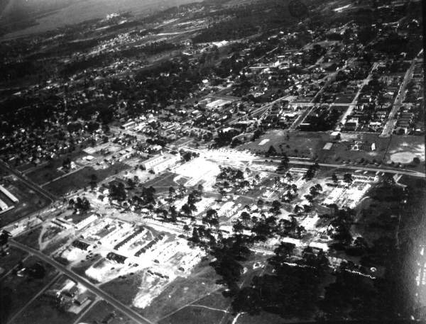 Aerial view of Jacksonville.