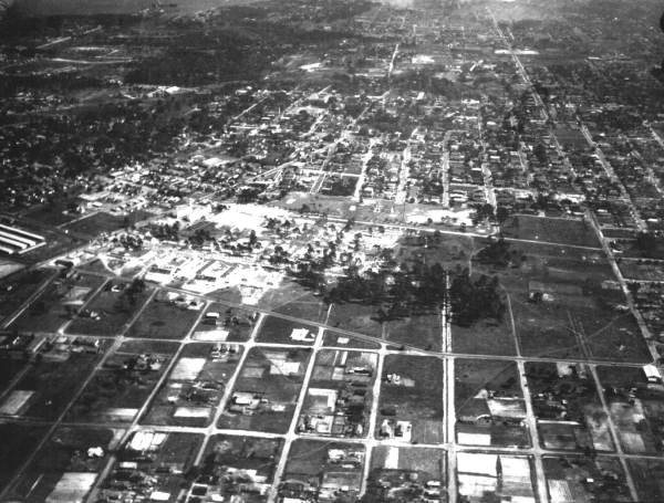 Small aerial view of Jacksonville.