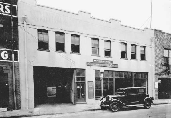 Gus Lowenstein Used Car Company building.