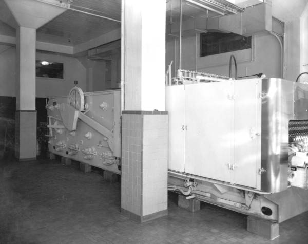 Machine at the Coca Cola Bottling plant.