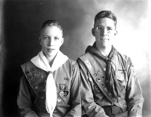 Two boy scout eagles.