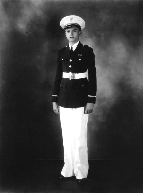 John Gordon Spottswood in Bolles School uniform.