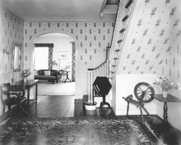 Interior of residence.