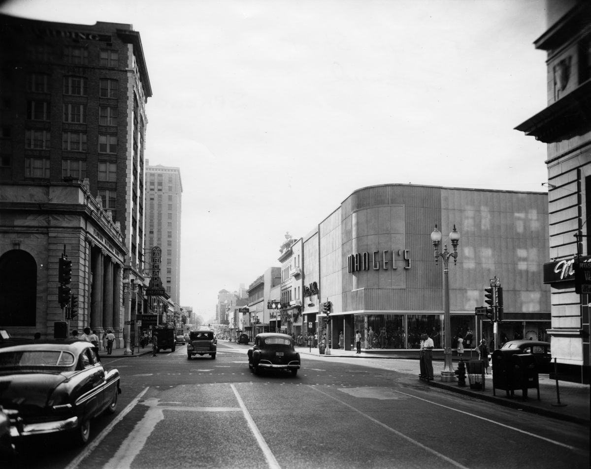 Street scene.