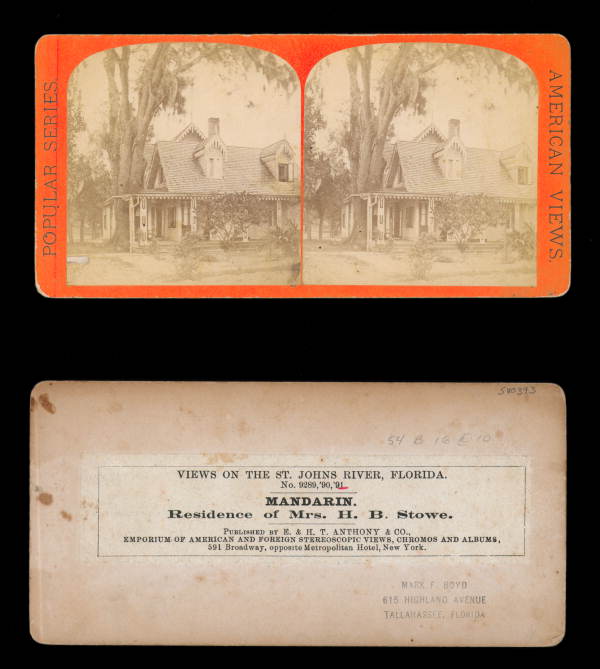 Residence of Mrs. H.B. Stowe.