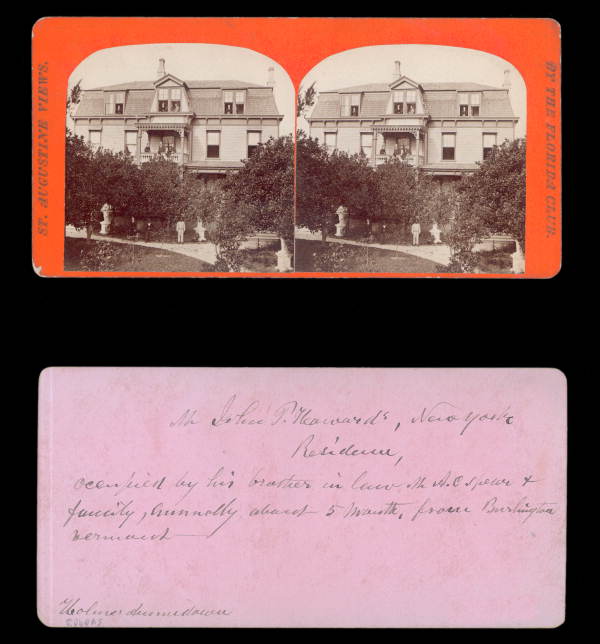 Residence of Mr. John Howards - Saint Augustine, Florida