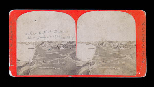 General view of the portion of town by the sea wall - Saint Augustine, Florida