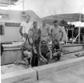 Group portrait of treasure hunters - Plantation Key, Florida