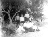 Straus and Fowler family members - Eastpoint, Florida.