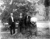 The Brown family - Eastpoint, Florida.